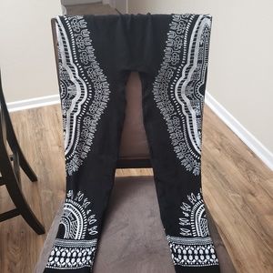 Soft patterned leggings